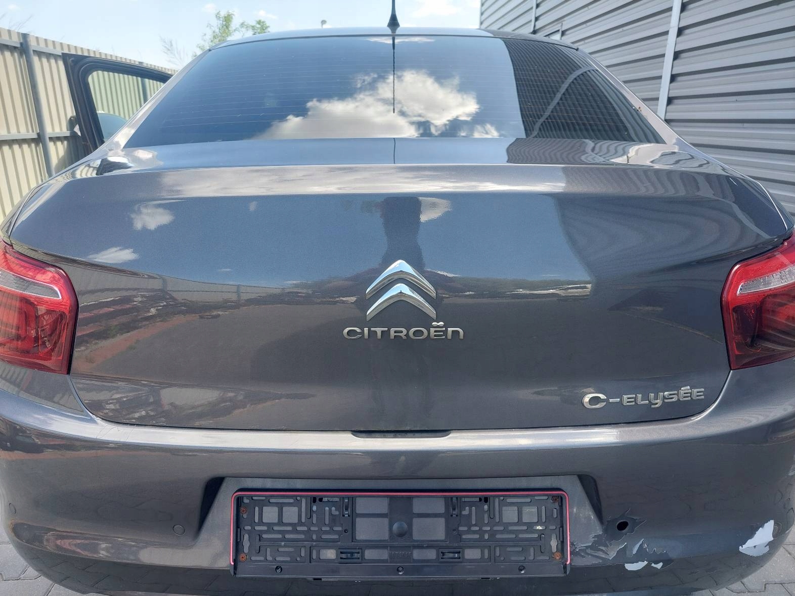 trunk door boot CITROEN C-ELYSEE II LIFT EVL