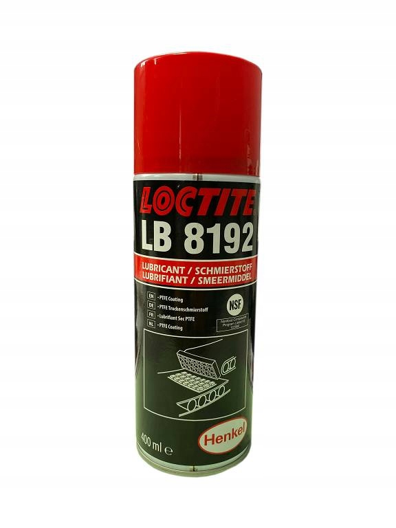 

Loctite 8192 Powłoka Teflonowa 400ML