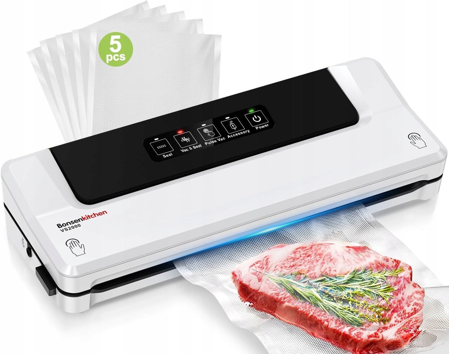 Vakuová svářečka potravin 4v1 Sous-Vide Bonsenkitchen