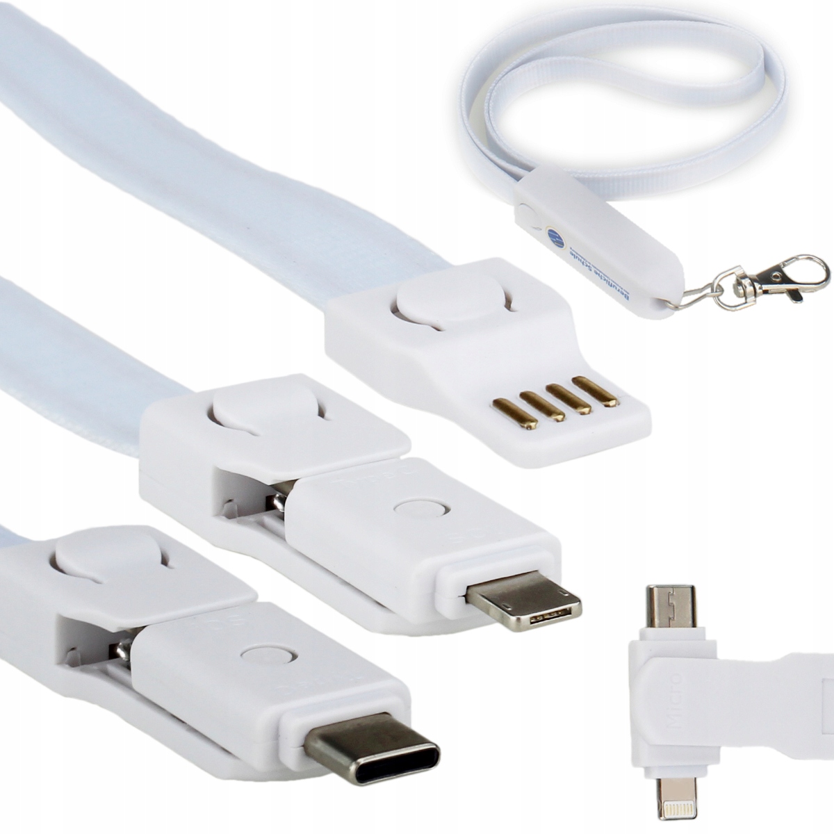 

Kabel Usb-c Typ-c iOS Mikro 90cm Przedłużacz Smycz