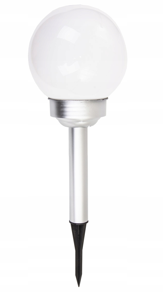 

Ogrodowa Lampa Solarna Led 15cm Kula Mleczna