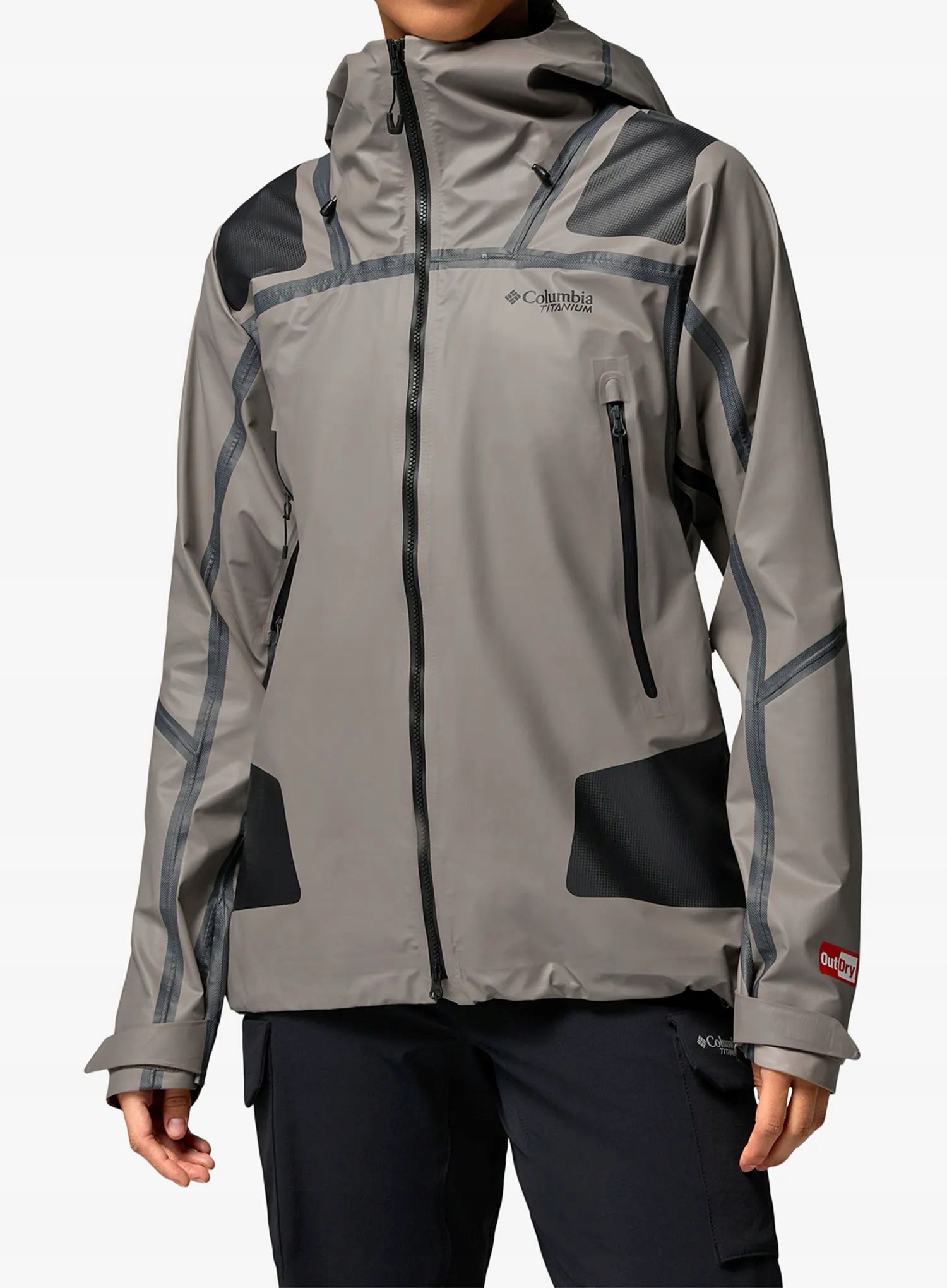 Dámská bunda s membránou Columbia Whistler Peak Shell iron Xs