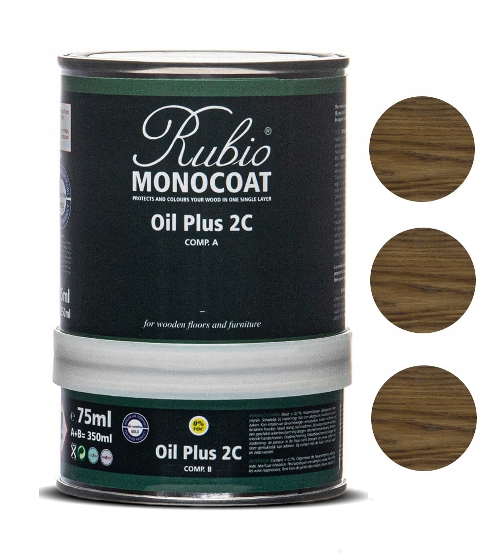Olej Rubio Monocoat Oil Plus 2C 390ml Black