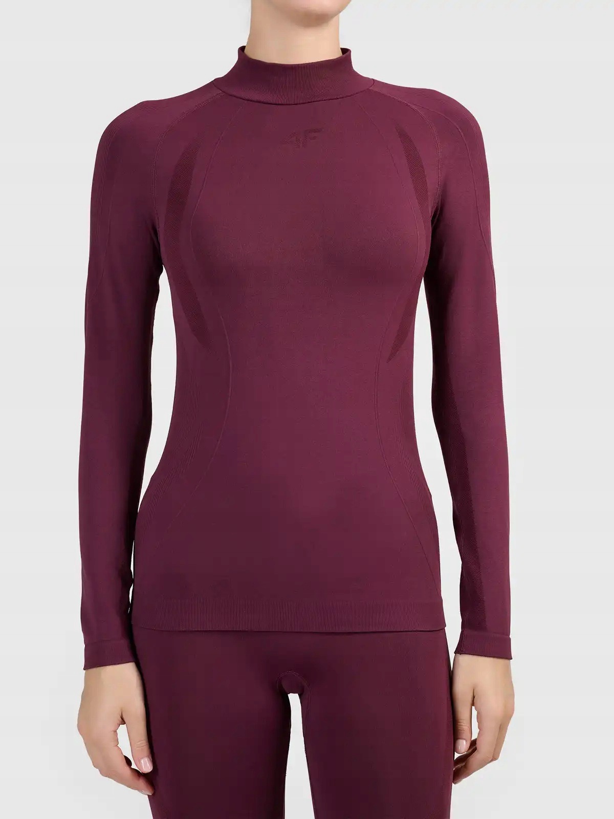 Longsleeve 4F Dámské Bezešvé Termoaktivní Lyžařské Spodní Prádlo