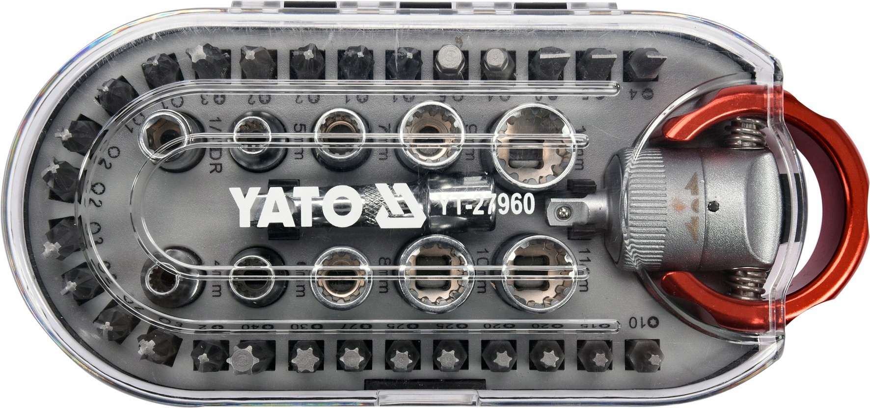 

Zestaw Bitów I Nasadek 40 Szt Yato YT-27960