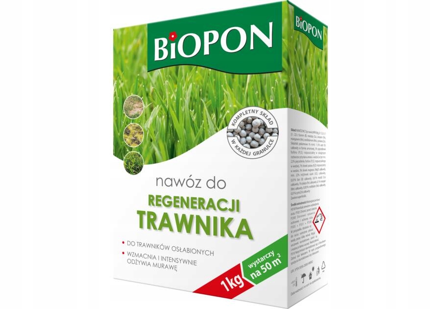 

Biopon do regeneracji trawnika 1kg