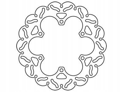 Brzdový kotúč Trw MST247RAC