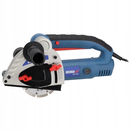 Bruzdownica Sieciowa Do Betonu 1500W 125mm M14 Soft-start 2 Tarcze