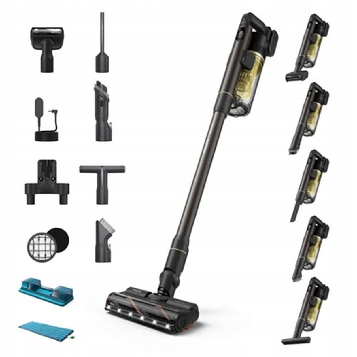 Odkurzacz bezprzewodowy pionowy myjący Philips Aqua Seria 7000 XC7167/01