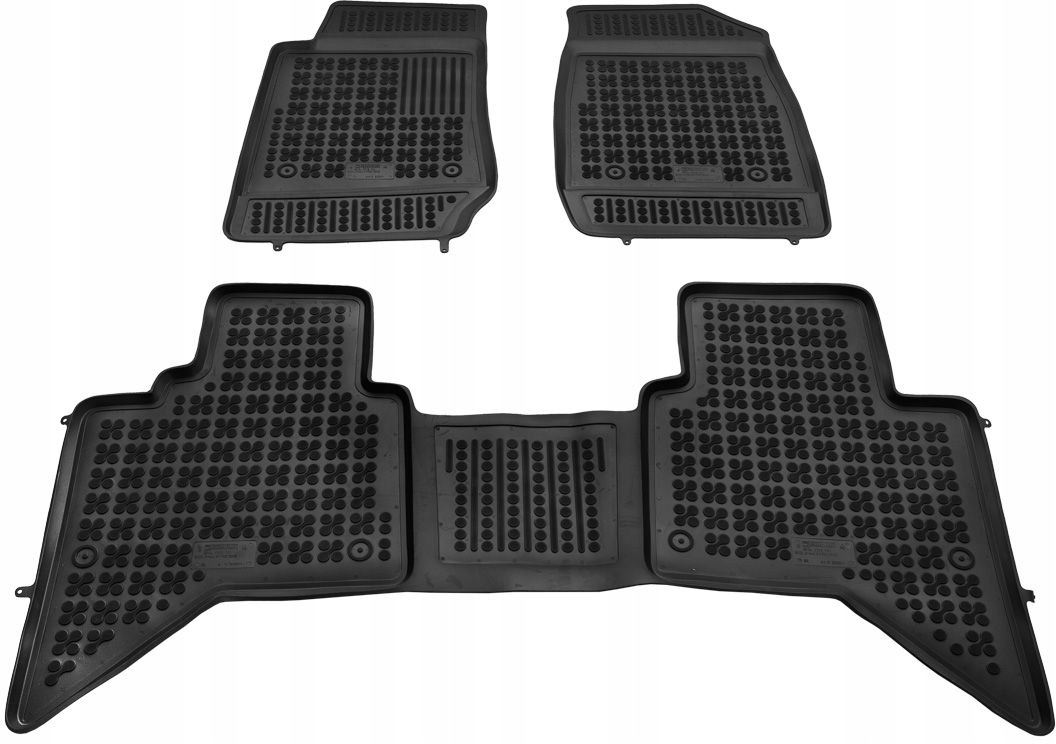 Gumené autokoberce Isuzu D-Max II, 2011-