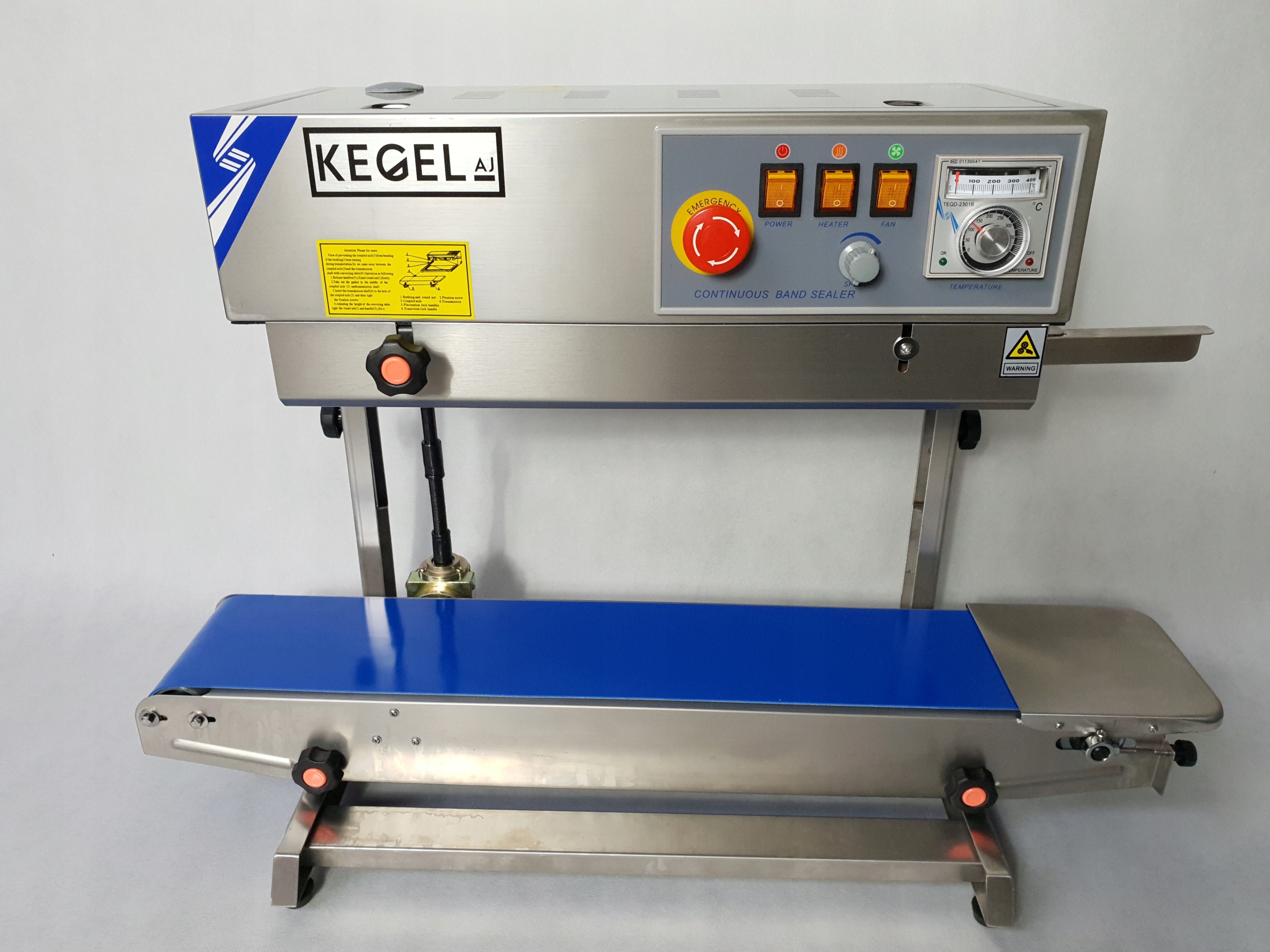 ZGRZEWARKA DO FOLII Z TAŚMOCIĄGIEM FRBM-770II KEGE