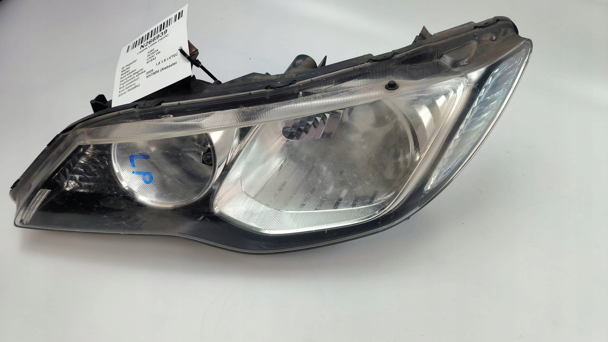 light left front EU HONDA CIVIC VIII