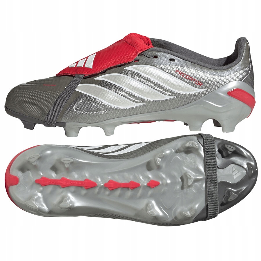 Adidas Predator League Ft Fg Jr (38 2/3) Boty Lanki Unisex Jr Stříbrné