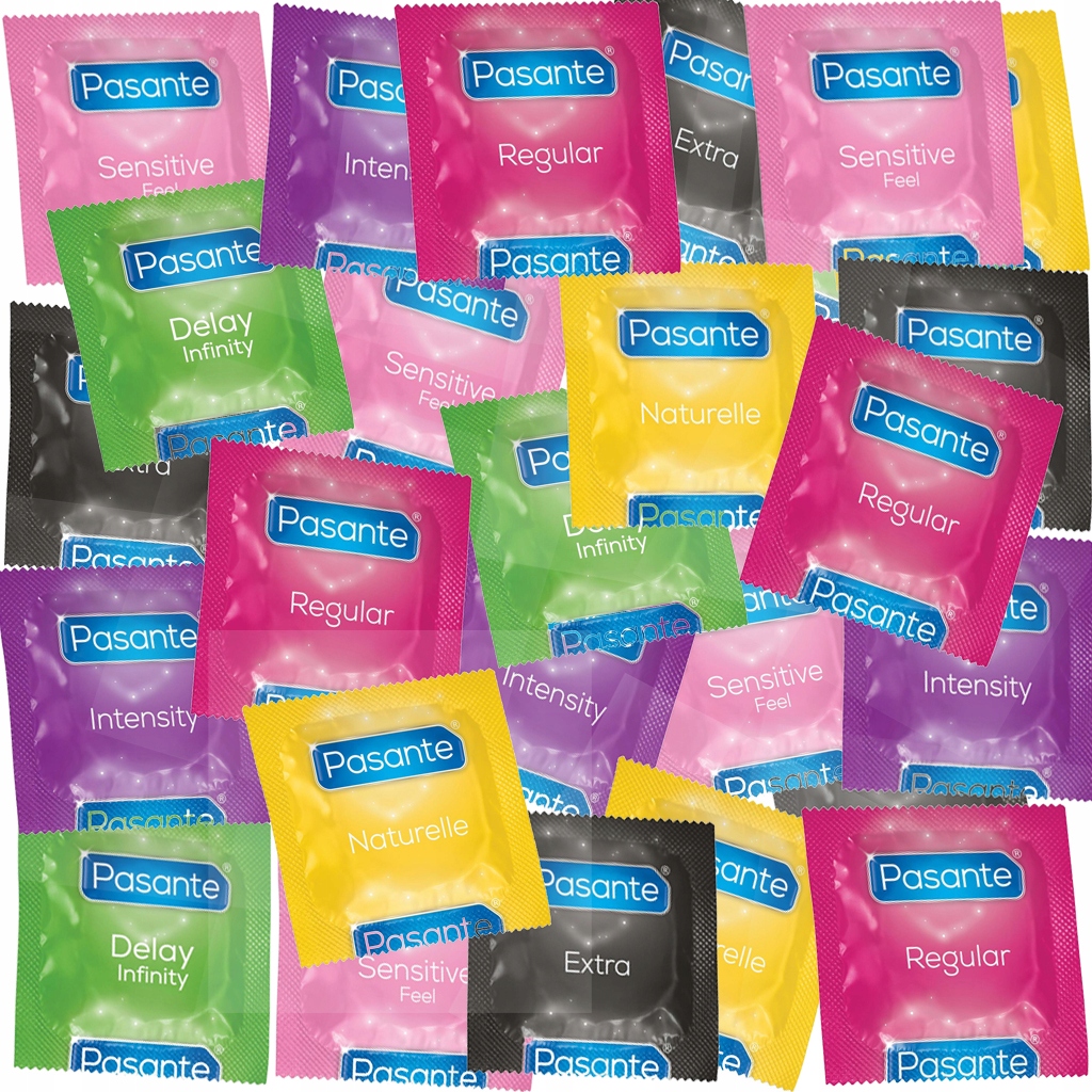 

Pasante Prezerwatywy MIX 100 sztuk 6