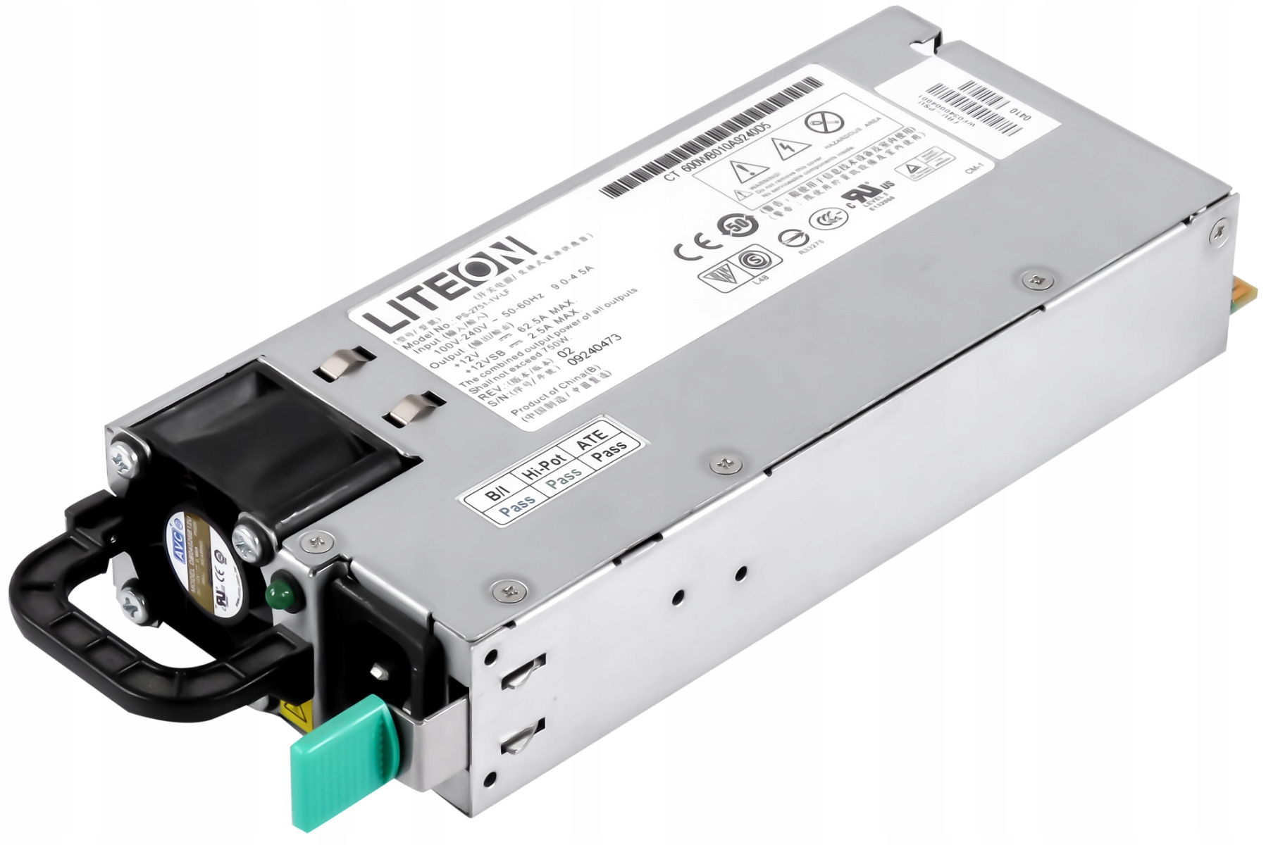 Liteon PS-2751-1V-LF 750W Hot Swap