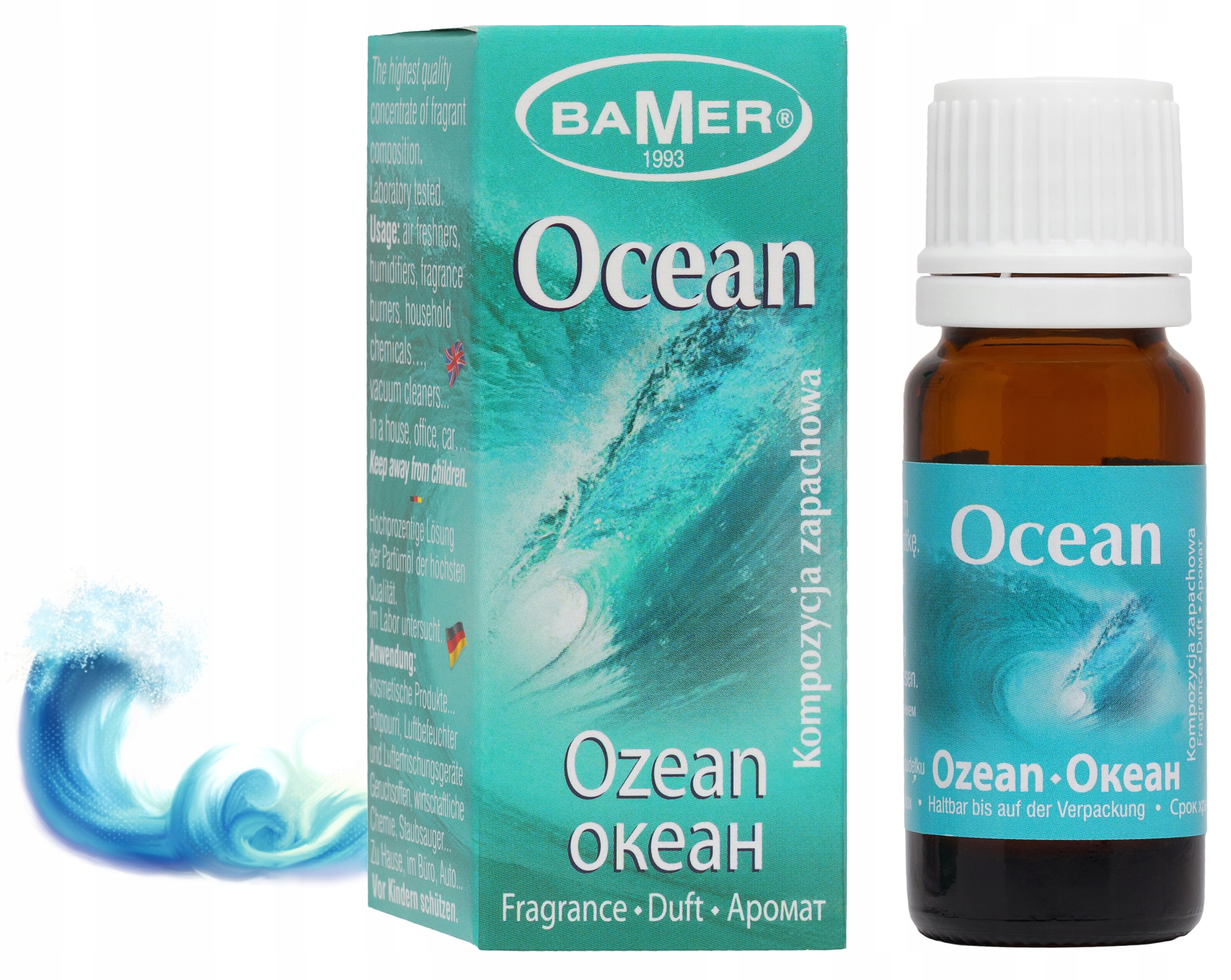 

Ocean - Wydajny Olejek Zapachowy Bamer