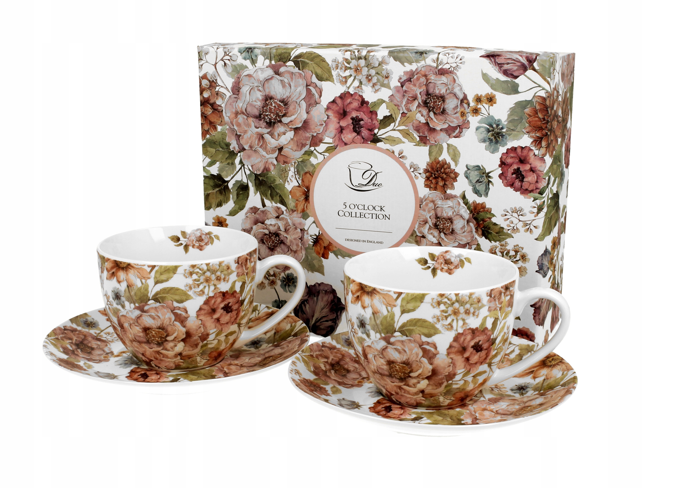 

Filiżanki ze spodkami 280 ml komplet 2 szt. Pastel