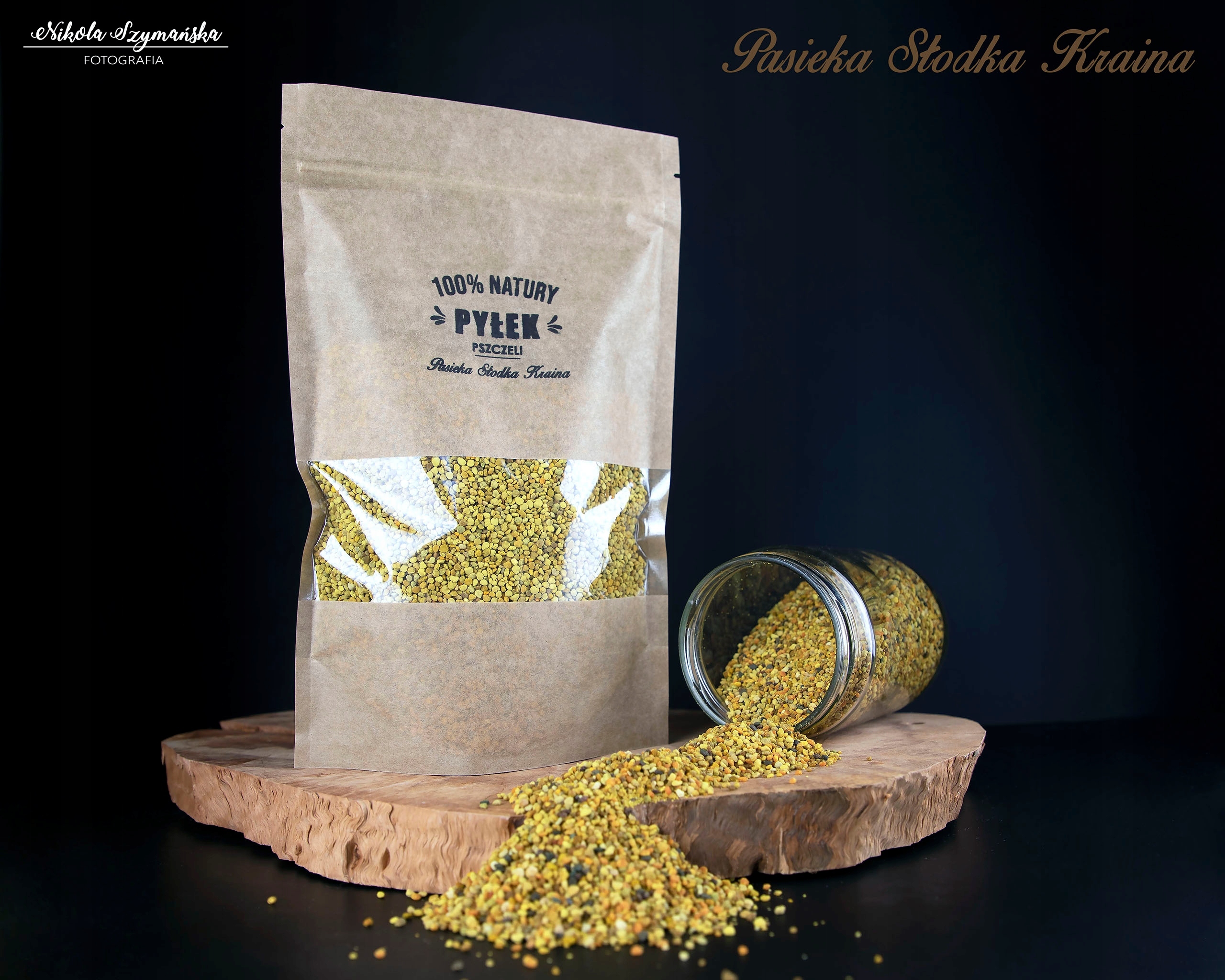 Levně 2x Včelí pyl Pasieka Słodka Kraina 500 g
