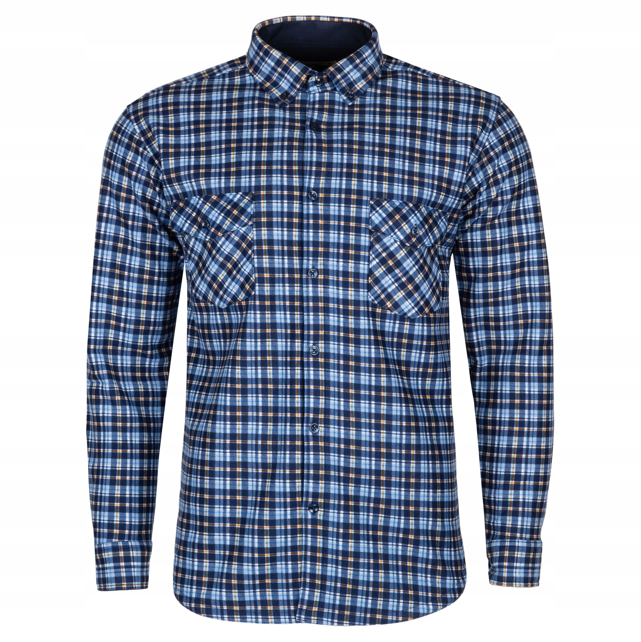 

Ciepła Męska Koszula W Kratkę Ocieplana XXL KC24