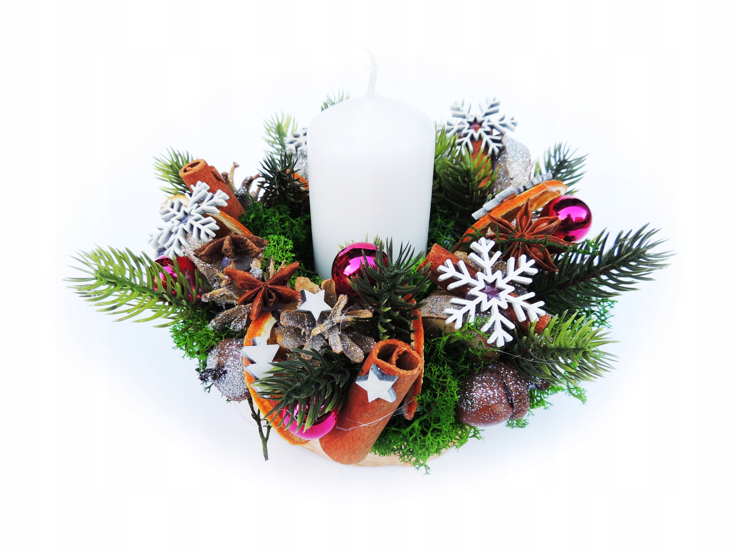 STROIK BOŻONARODZENIOWY wianek świąteczny