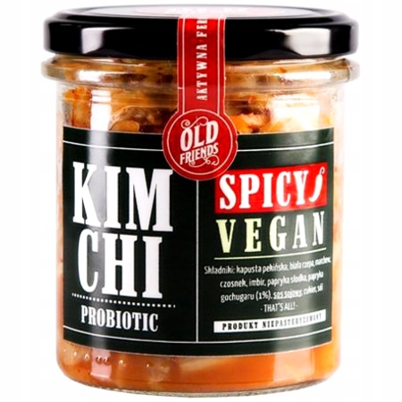 Levně Old Friends Kimchi Vegan Pálivé 300 g