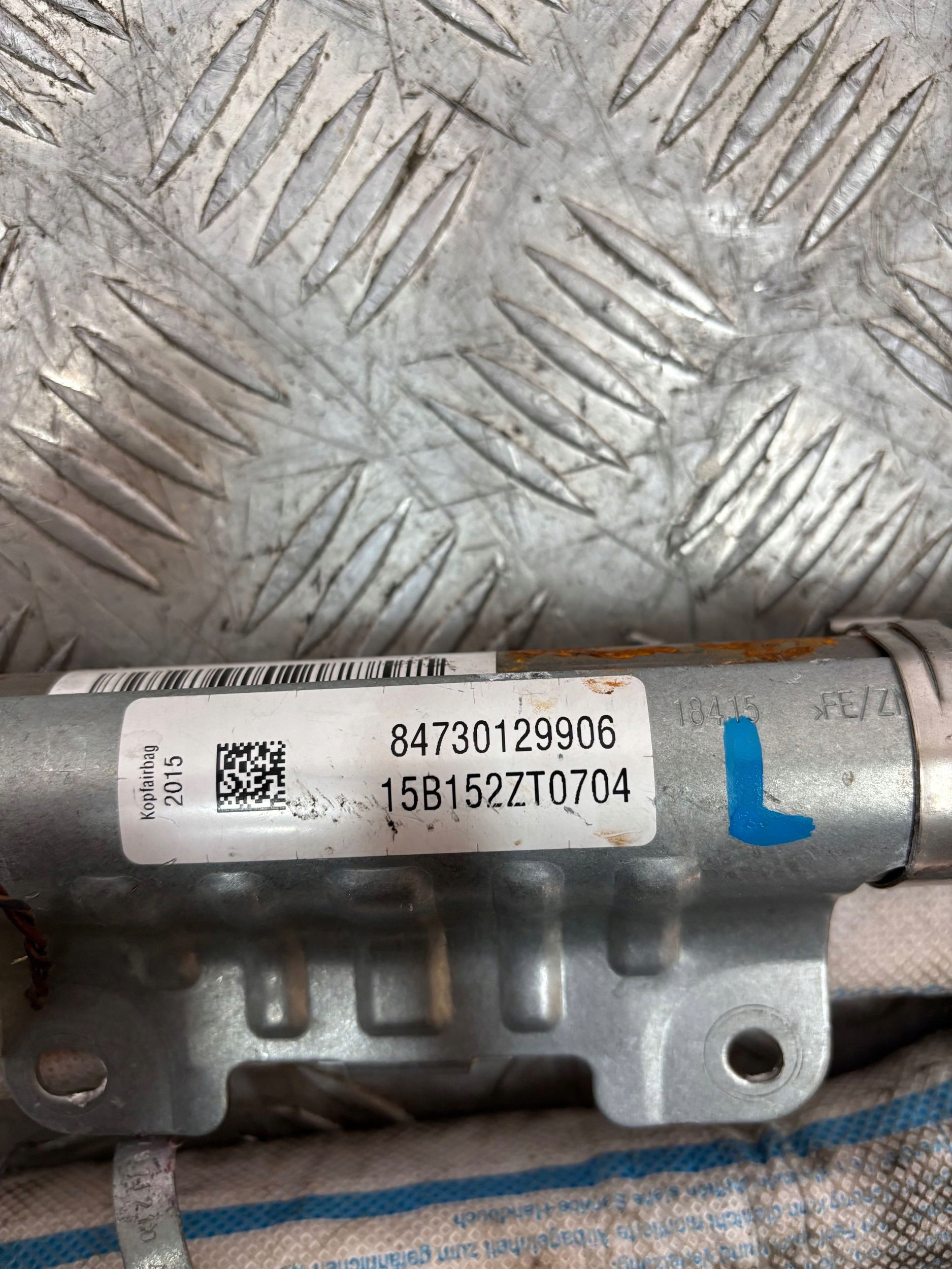 Dachvorhang Airbag AIRBAG links MINI COOPER F56