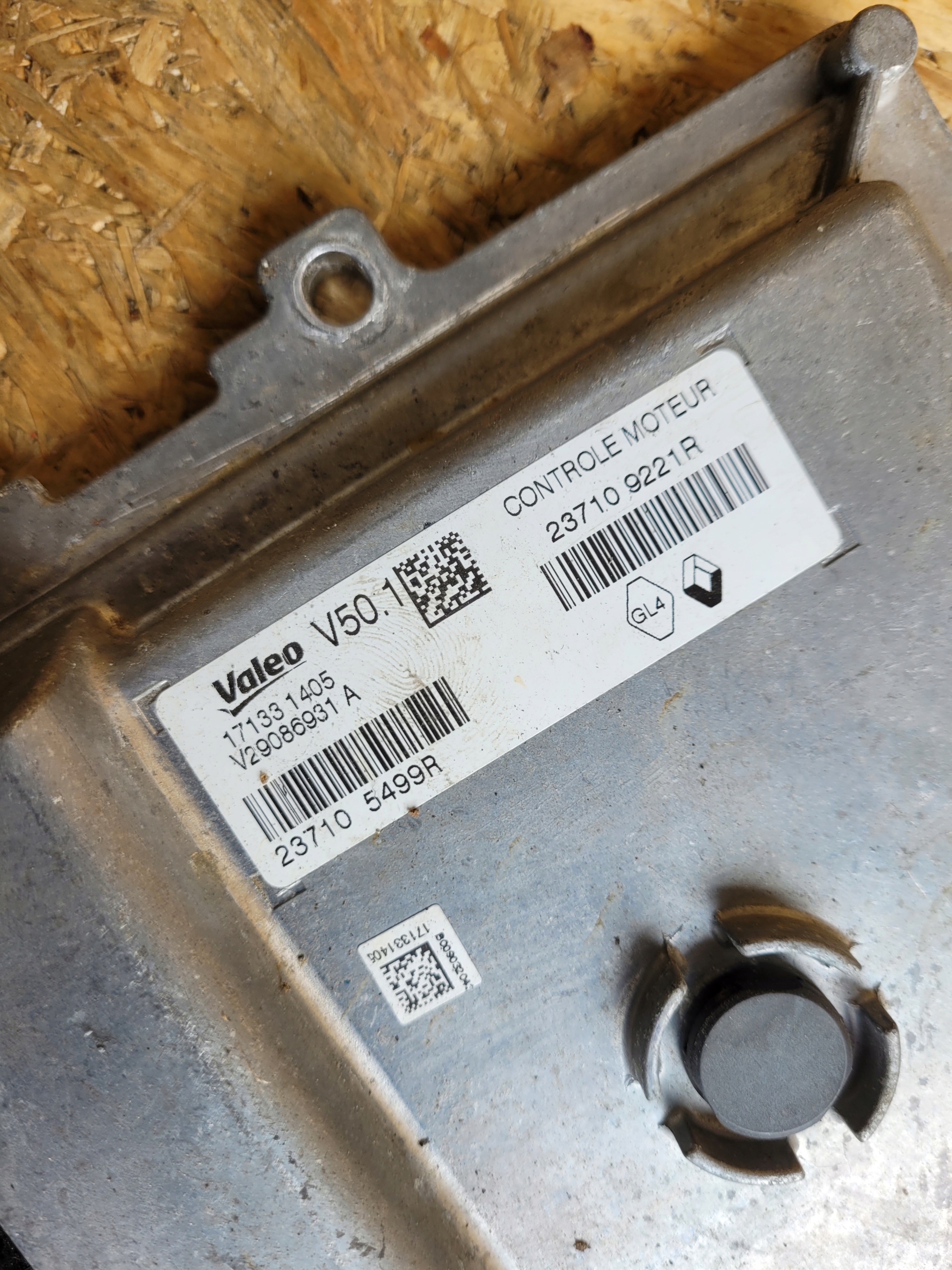 computer Motore RENAULT DACIA 237109221R