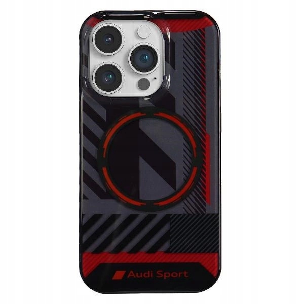 Pouzdro Audi IML Sport MagSafe Case pro iPhone 14 Pro Max 6.7" černé