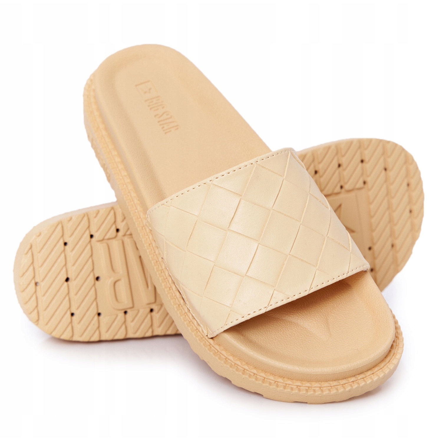 

Żółte Skóra ekologiczna Buty Big Star r.39
