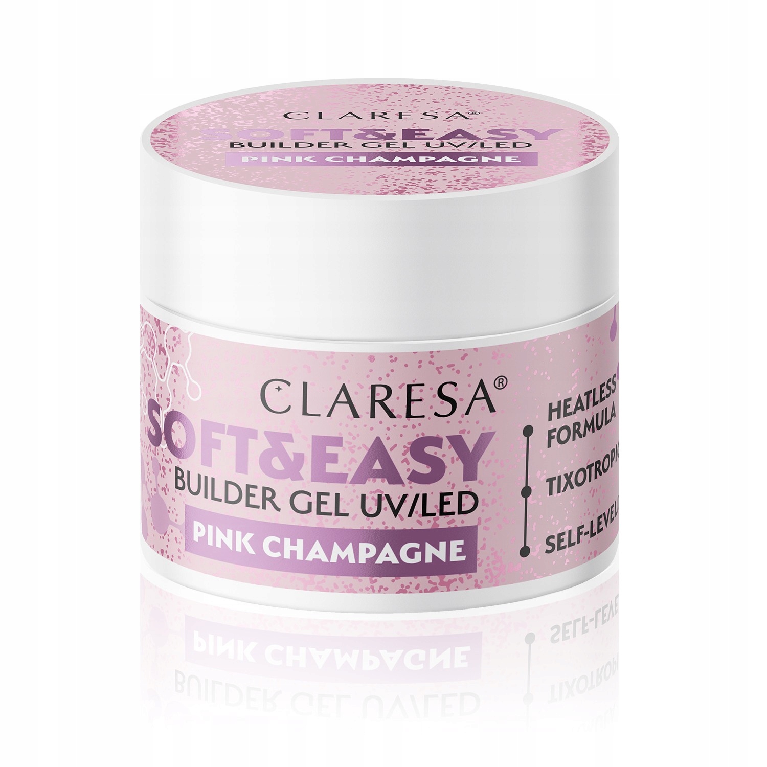 

Claresa Żel budujący Soft Easy pink champagne 45g