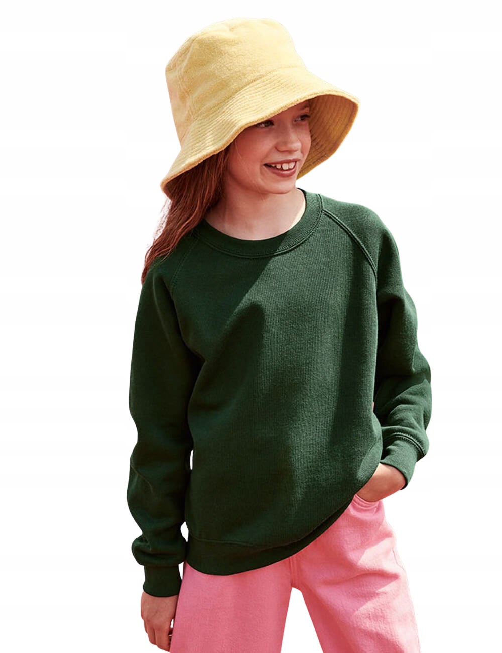 

Bluza Dziecięca Clasic Fruit Of The Loom Green 152