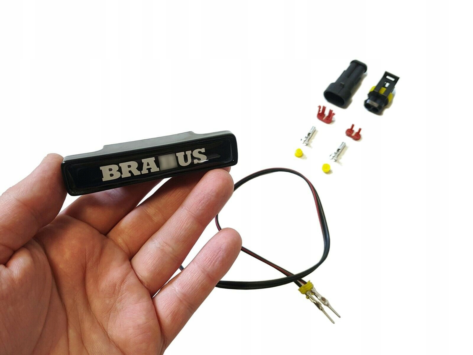 Napis Emblemat BRABUS w grill LED W464 G klasa EAN 2100000002108