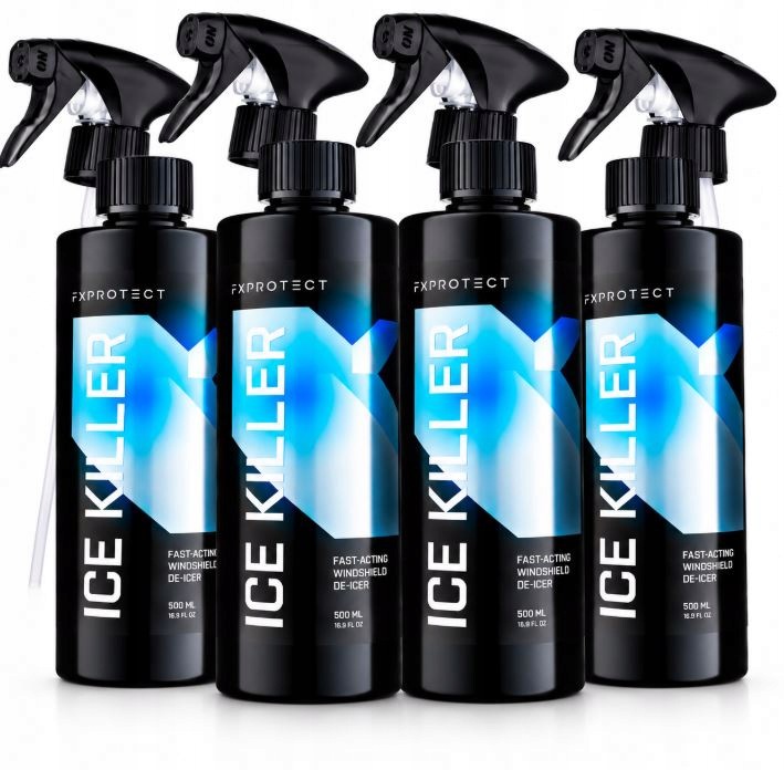 Fx Protect Ice Killer 4X500ML Odmrażacz -60°C Zapach Cukierków Lodowych