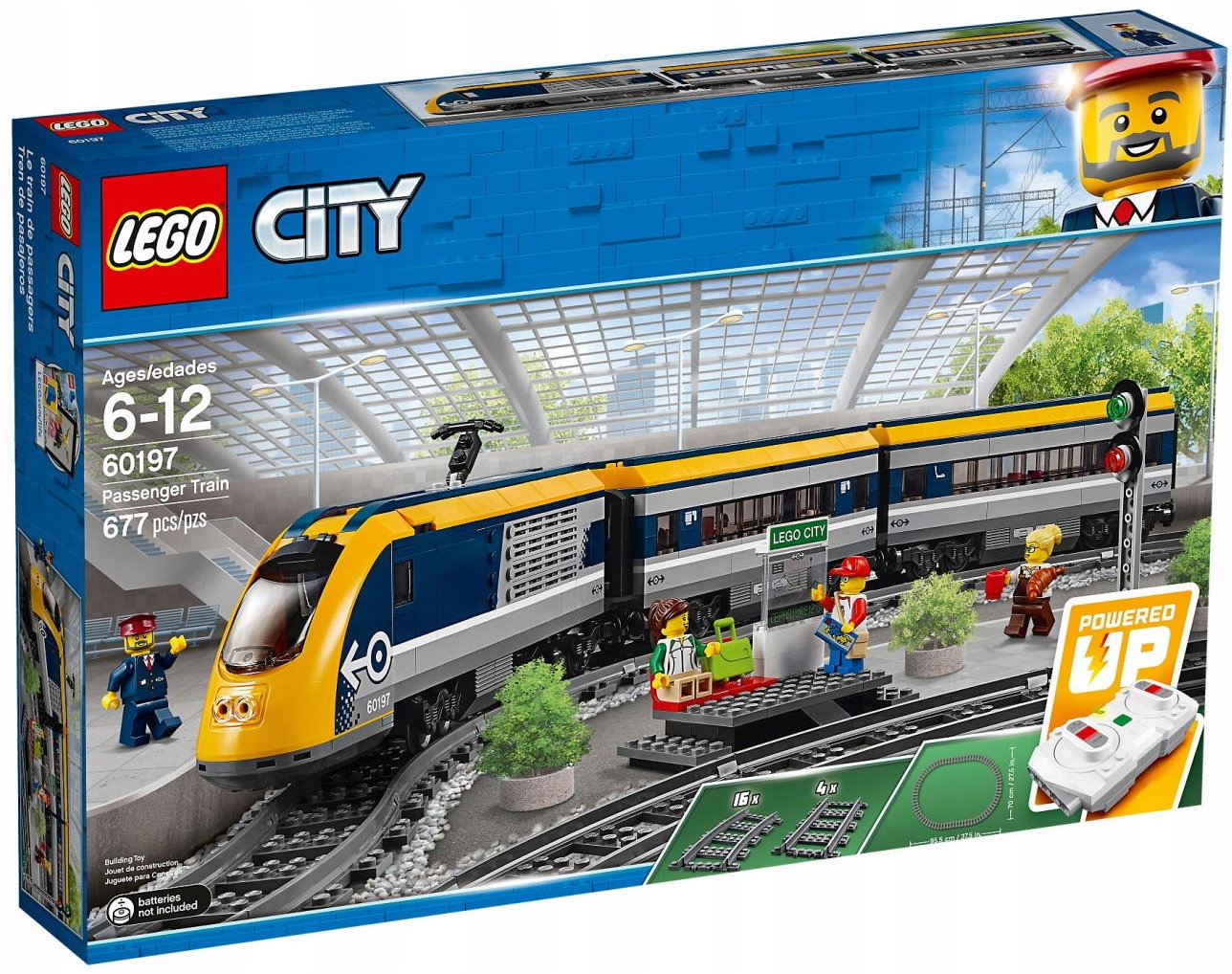 

Lego Zdalnie Starowany Pociąg Pasażerski 60197