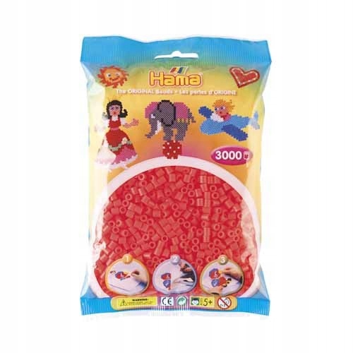 

Hama 201-33 Koraliki Midi, Cerise Pink 3000szt