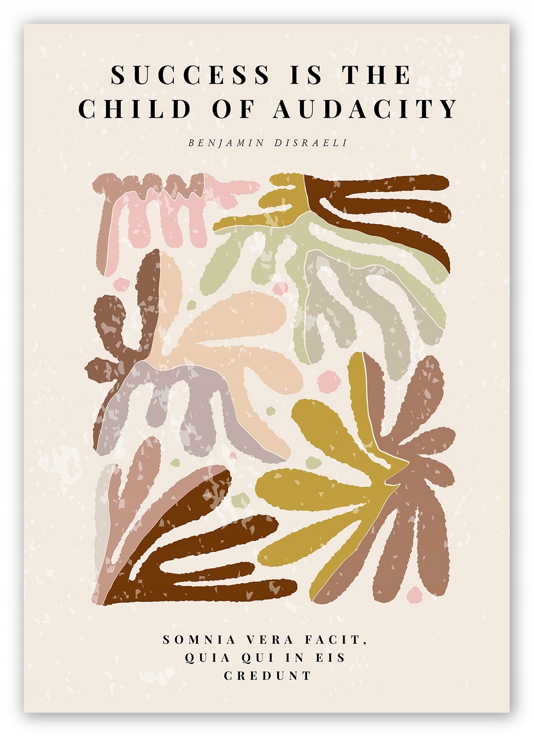 BOHO BOTANIC NOWOCZESNY PLAKAT A1 59,4x84cm #W96