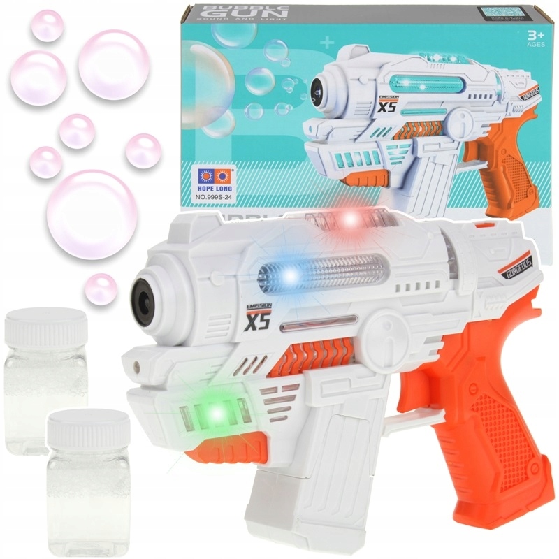 

Pistolet do Baniek Mydlanych Bańki Płyn Dźwięk