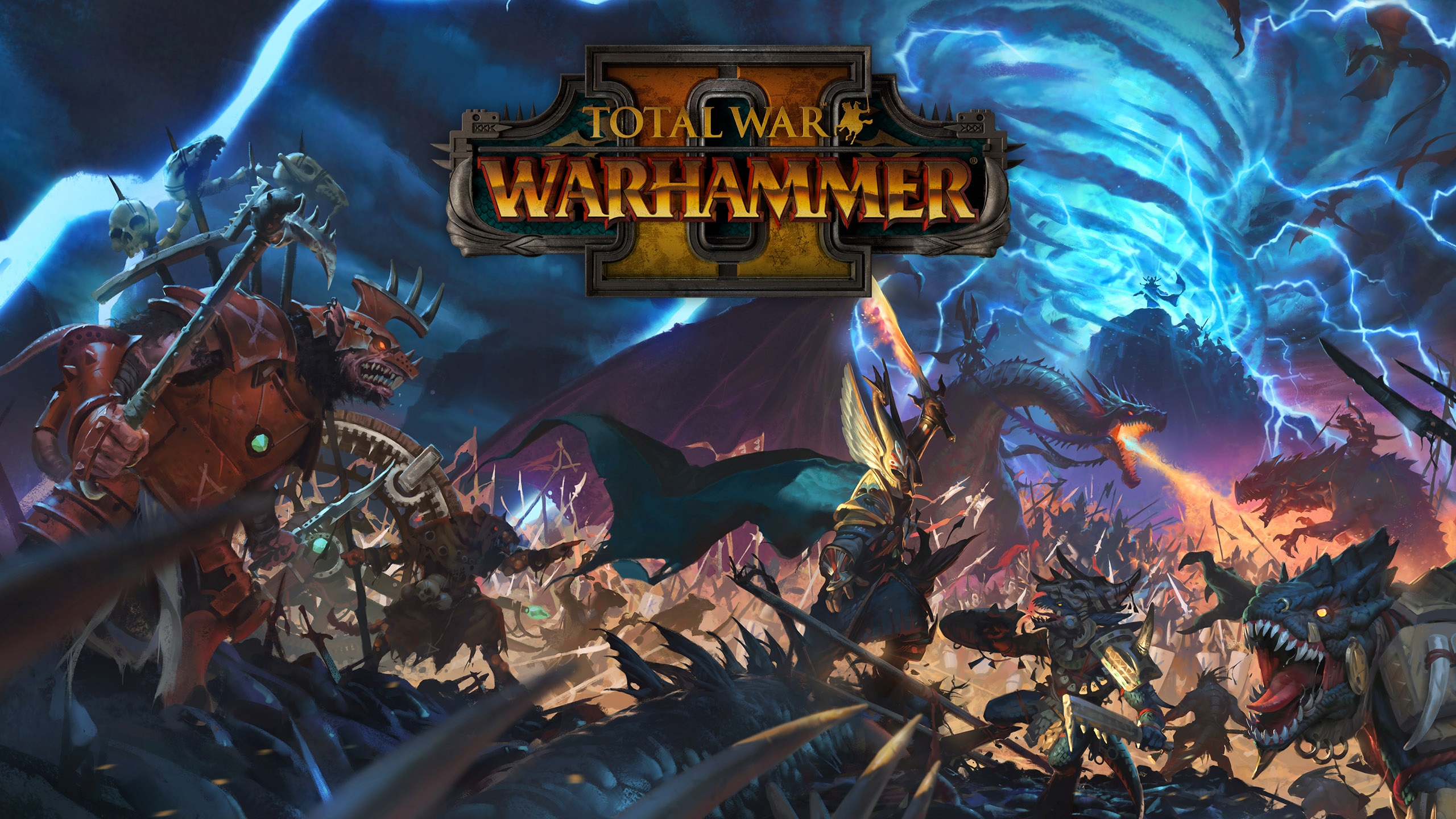Total War Warhammer II (PC) STEAM KLUCZ PL + 10 DLC Wersja językowa Angielska Polska