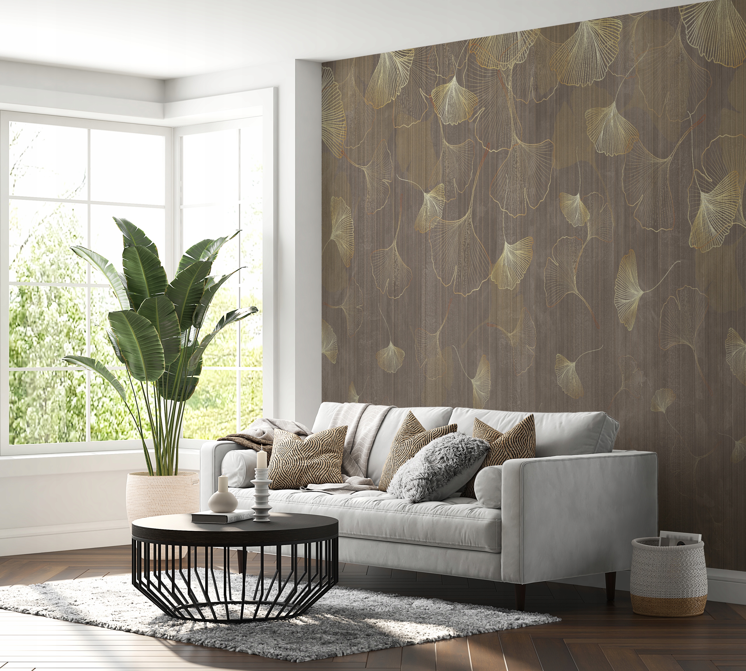 Fototapeta Déšť zlatých listů300x250 struktura350