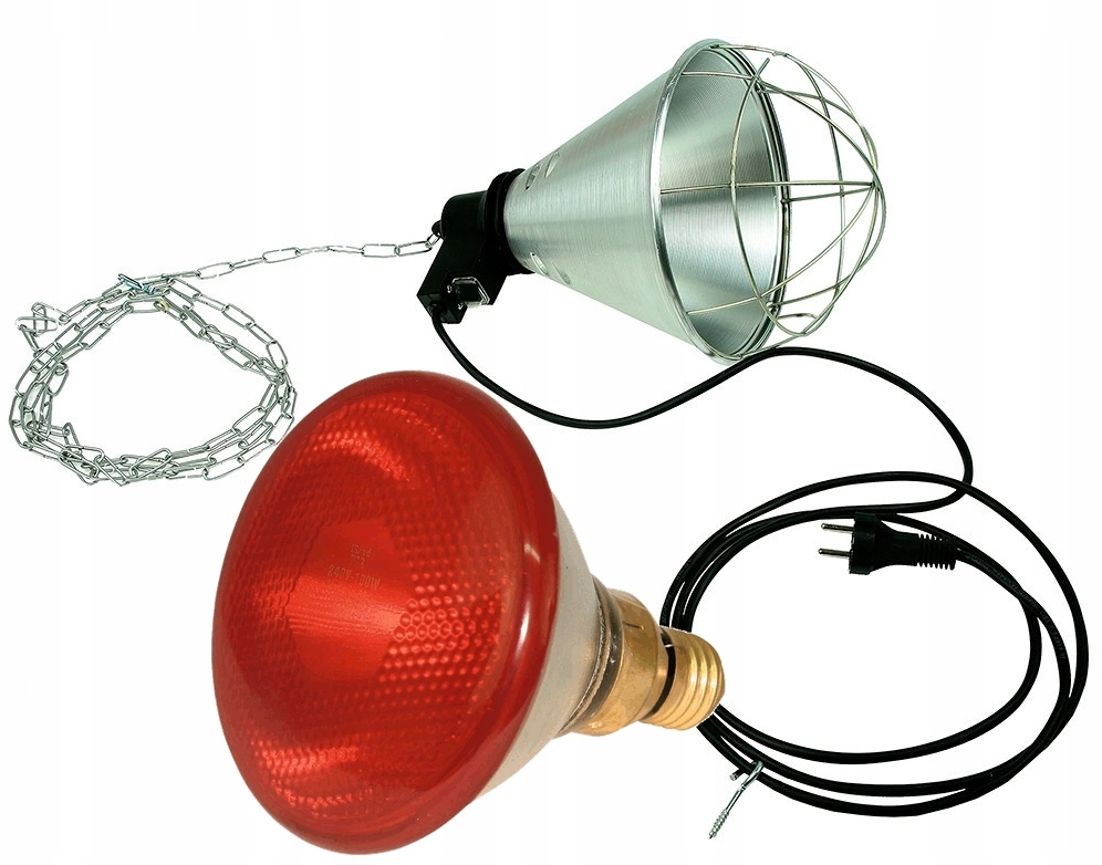 

Oprawa Lampy Promiennik Z Przełącznikiem+żarówka