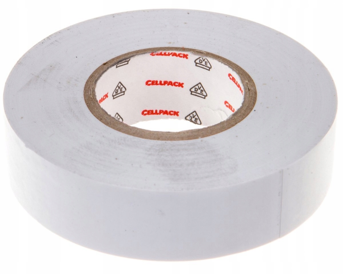 Taśma izolacyjna 128 0.15-19-25 PVC biała