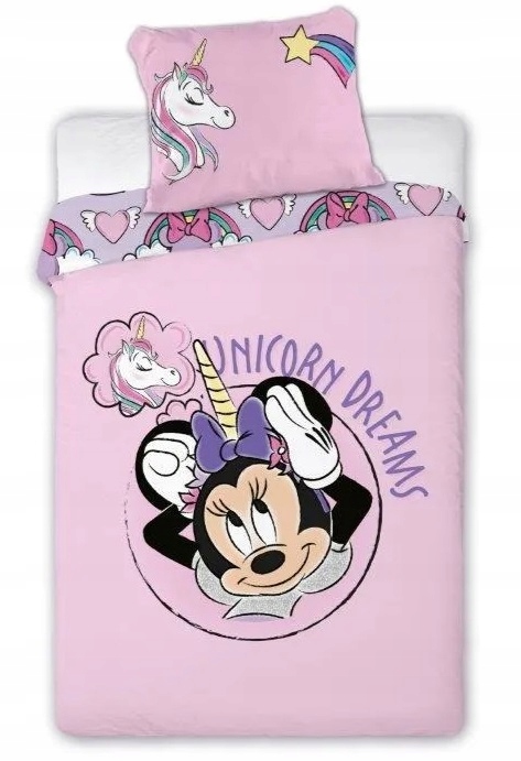 

Pościel dziecięca Myszka Minnie 140x200 Mickey