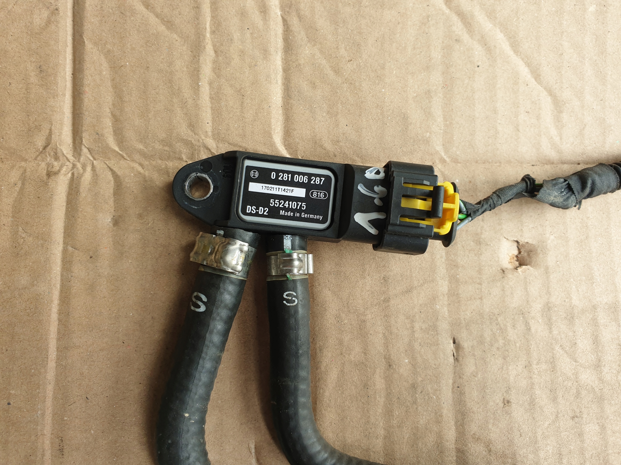 Sensor ROZNICY CISNIEN FIAT ALFA 1.6 MULTI JET 55241075