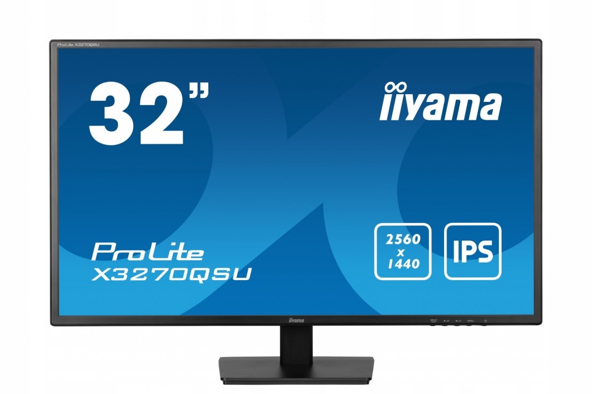 Iiyama Monitor 32 palcov X3270QSU-B1 3xUSB(3.2),FlickerFree,VESA