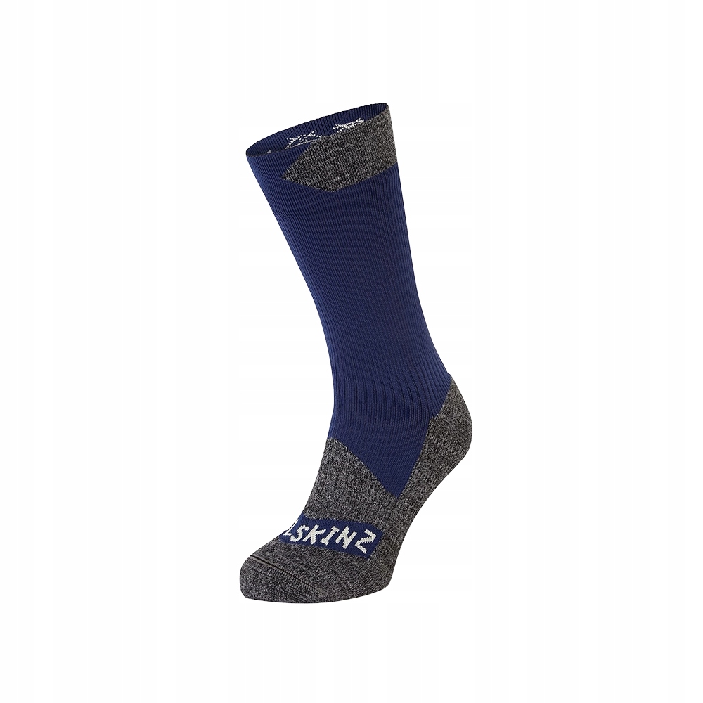 Skarpety wodoodporne Sealskinz Raynham All Weather Mid Navy S 36-38