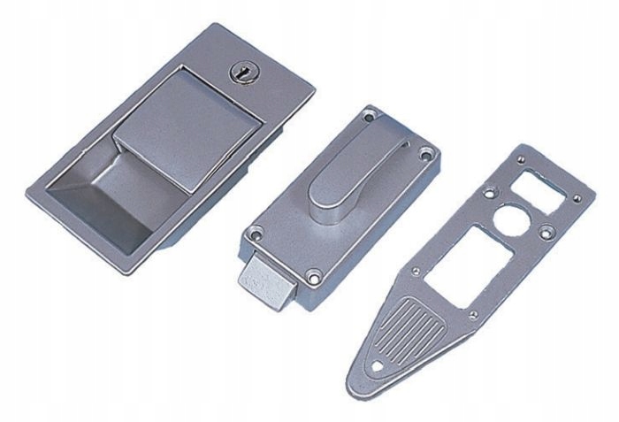 FR214/026 - Дверний замок з ручкою для причепа MC400 Haba