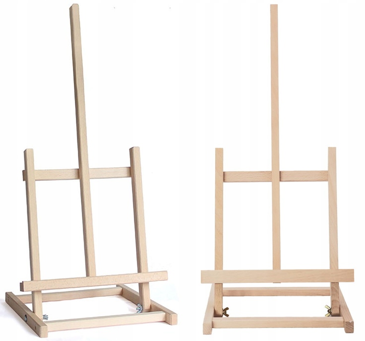 Duży ZESTAW MALARSKI ++ Sztaluga Rysownica Farby Marka inna