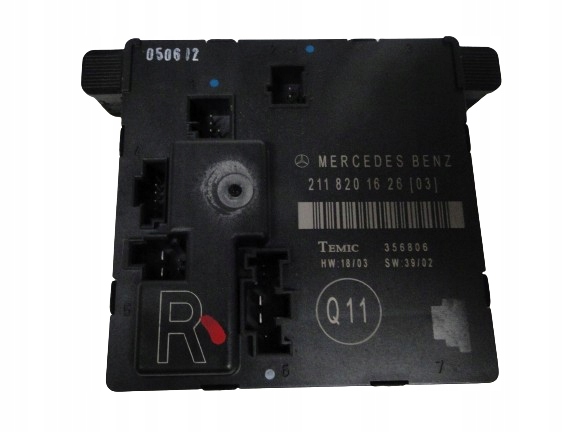 MERCEDES E W211 S211 211 PRZED LIFTEM MODUŁ DRZWI TYLNE PRAWE