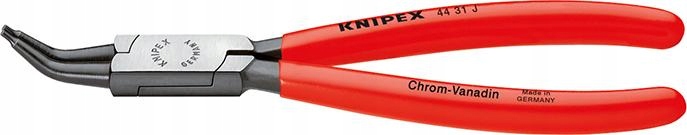 Kleště na pojistné kroužky vnitřní, 45, zahnuté J32 mm Knipex