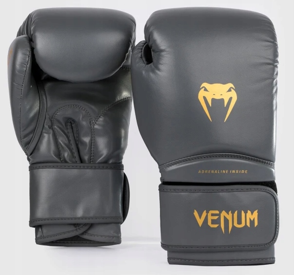 Venum Boxerské rukavice Contender 1.5 Grey/Gold 16OZ